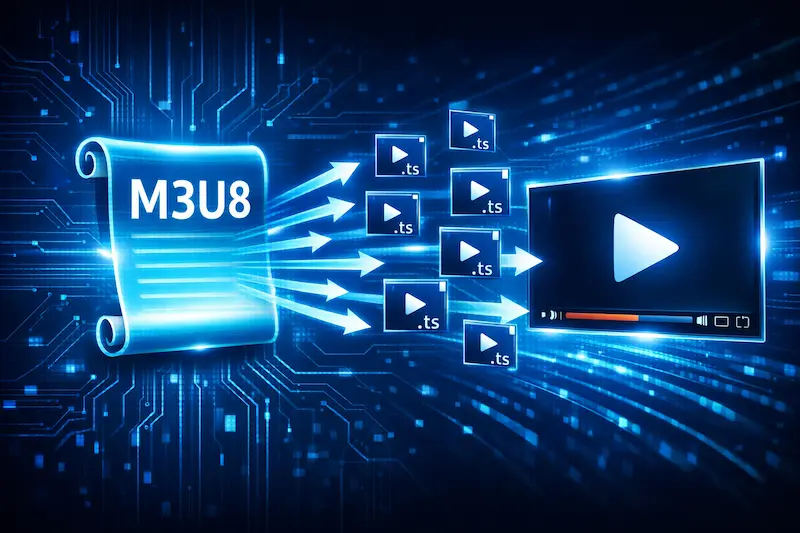 M3U8 是什麼?如何開啟?3分鐘搞懂串流播放清單 (2026最新)