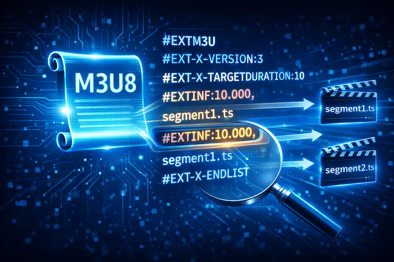 深入 M3U8 語法:EXTM3U 標籤與 TS 片段結構完全手冊