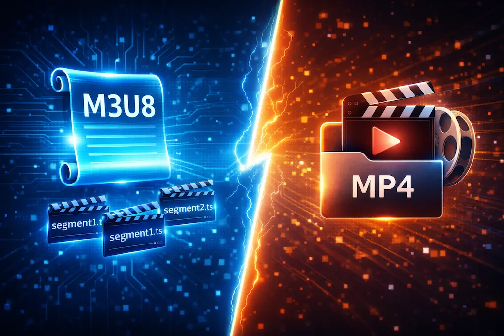 M3U8 與 MP4 差在哪?串流影音格式優缺點大比拚