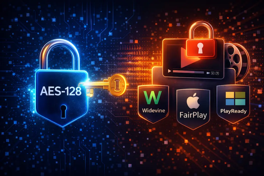 M3U8 黑畫面不能看?揭秘 AES-128 加密與 DRM 保護機制